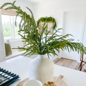 stem :: faux real touch norfolk pine 38"H