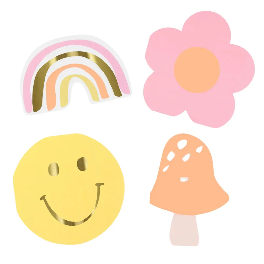 HAPPY FACE ICON NAPKINS