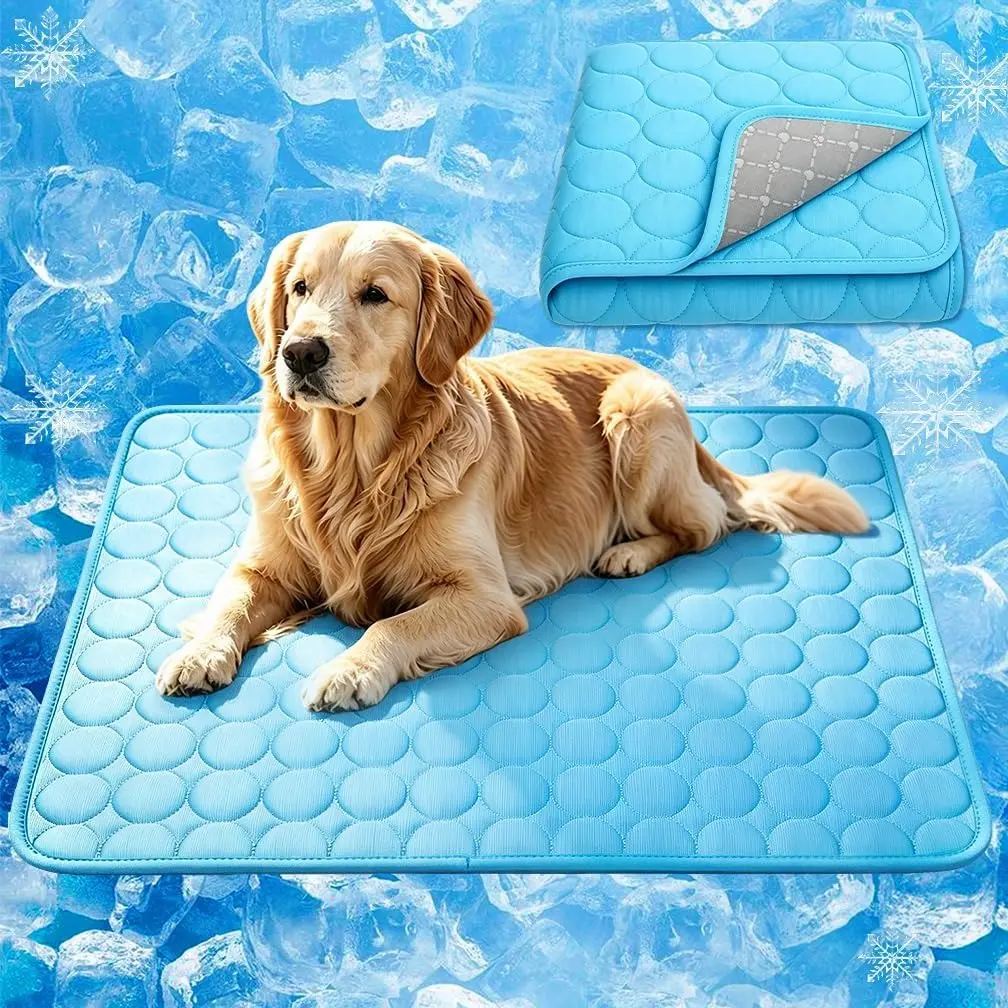 Dog Cooling Mat 2026 Upgraded Arc-Chill Cooling Dog Bed Mat, Washable Pet Cooling Pad (Q-Max>0.4) Cooling Mat for Dogs & Cats Indoor & Outdoor Car Seats
