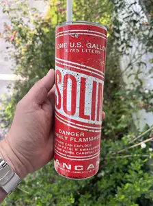 Vintage Gas Gasoline Can 20oz Tumbler.