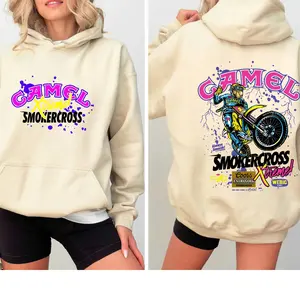 Camel Motorsport Supercross Extreme T-Shirt Sweatshirt Hoodie, Trendy Clothing Menswear Top