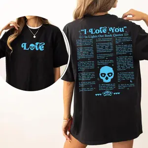 Lights Out I Love You Shirt, Navessa Allen Shirt, Dark Romance & Bookish Merch, Smutty Books Tee, Hoodie, Gifts for Book Lovers