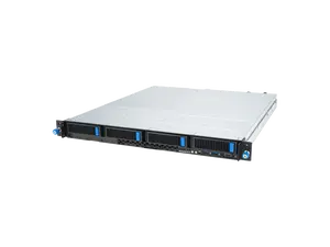 ASUS RS300-E12-RS4-1G4 1U Rackmount Entry Server | Single Intel Xeon E-2400/6300 | 4x DDR5 ECC | 4x Hot-Swap NVMe/SATA | Quad Gigabit LAN | PCIe 5.0 | 450W 80PLUS Platinum Redundant PSU
