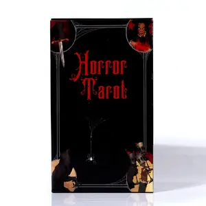 Exciting Horror Tarot Cards Game, Unlock Night Secrets, Perfect for Monster Nights & Parties, Unique Gift Idea, Card Games