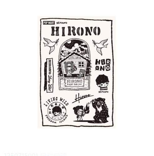 Hirono Living Wild-Fight for Joy sticker