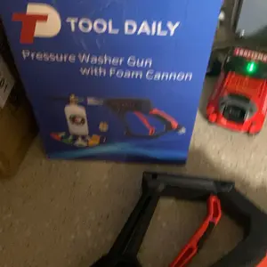 Product Review of Tool Daily Short Handheld with  Cannon FOR PRESSURE WASHER,  1/4 Inch Quick Connector, Water Spray Tool with 5 Nozzle Tips, 1 Liter snow foam lance, FathersDayGift from S**8