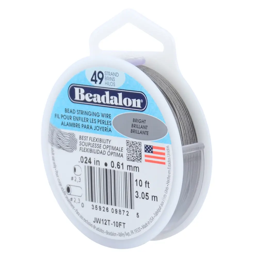 Beadalon 49 Strand Bead Stringing Wire Beadalon 49 Strand Bead Stringing Wire