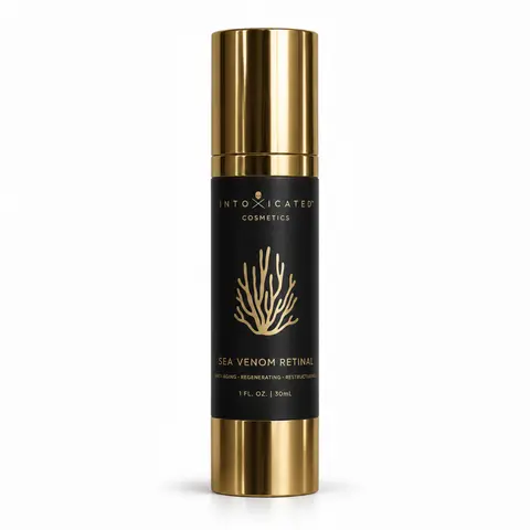 Intoxicated Cosmetics Sea Venom Retinal Anti-Aging Formula with Retinaldehyde for Cellular Turnover & Collagen Production 1 FL OZ