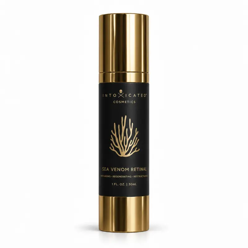 Intoxicated Cosmetics Sea Venom Retinal Anti-Aging Formula with Retinaldehyde for Cellular Turnover & Collagen Production 1 FL OZ