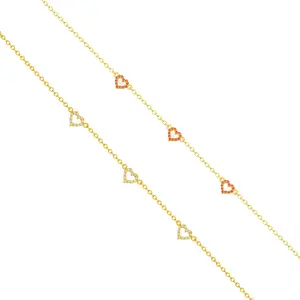 EVRY JEWELS Gold or Silver Plated Women's Love Drunk Bracelet