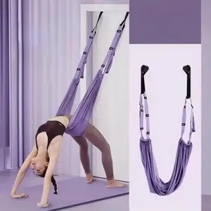 Aerial Yoga Swing, 1 Count Adjustable Aerial Yoga Strap, Yoga & Pilates Equipment for Home Gym, Fitness Equipment for Women & Men