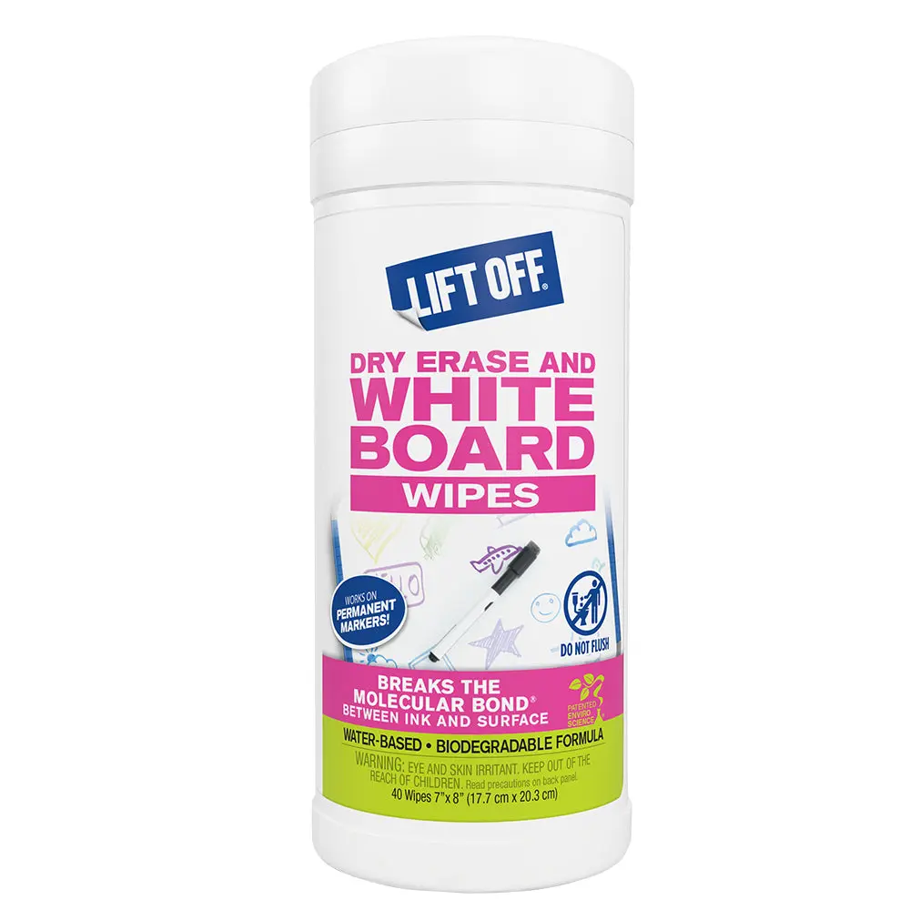 Dry Erase White Board Cleaning Wipes
