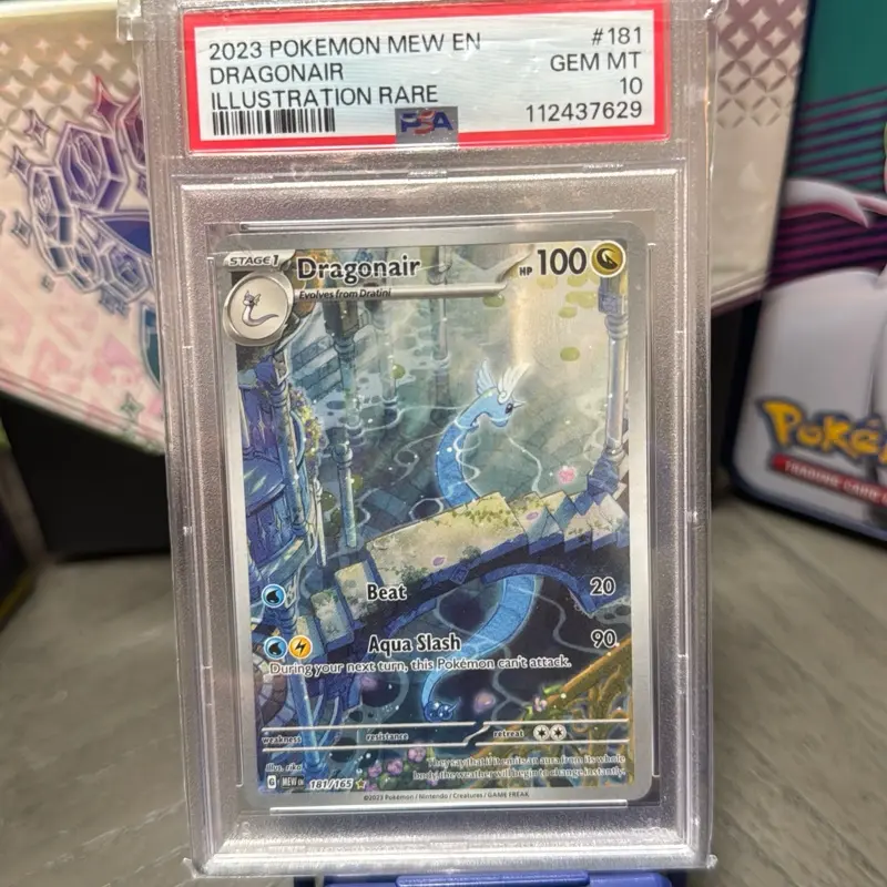 Dragonair 151 PSA 10 Graded Trading Card