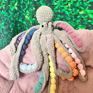 crochet baby octopus