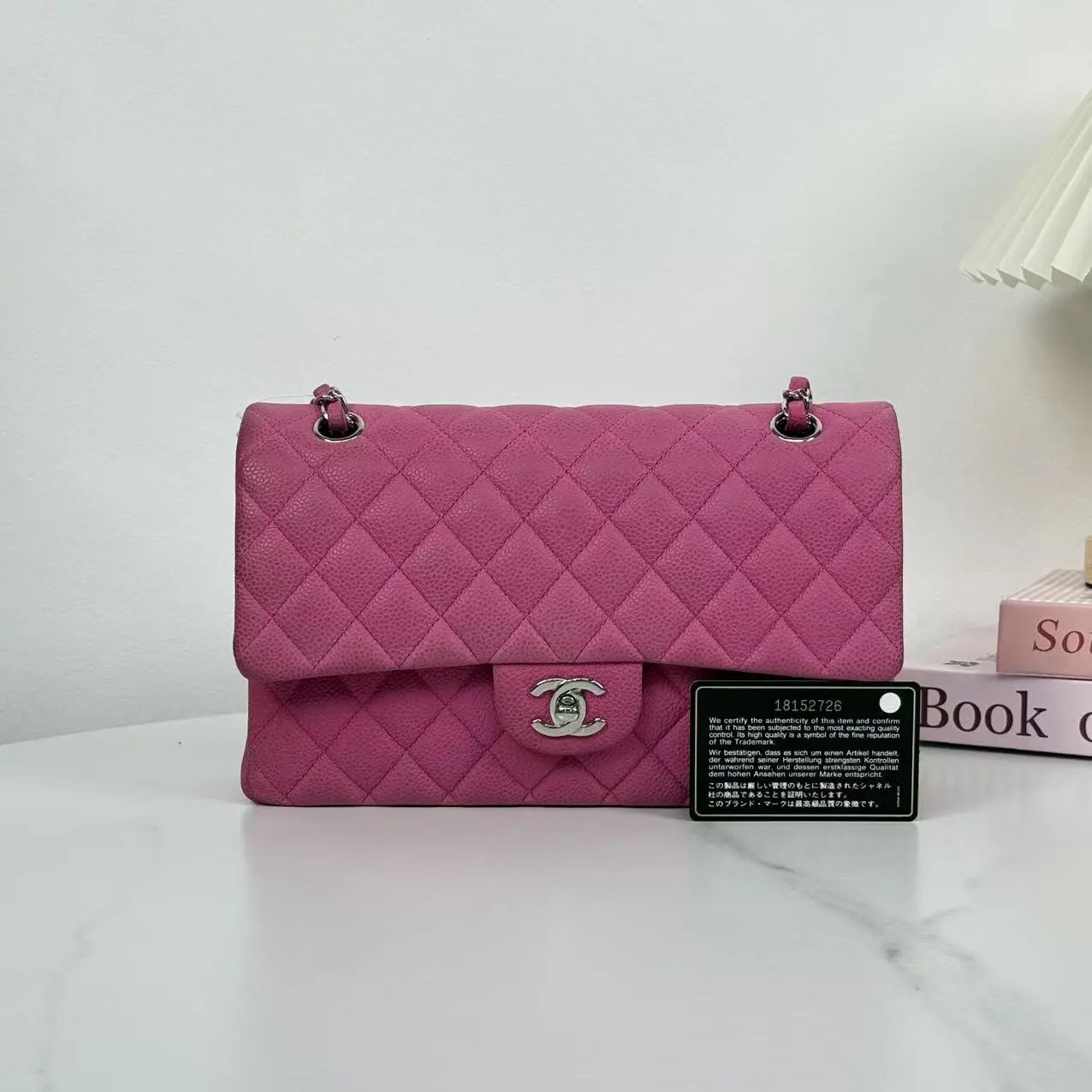 Pre-owned CHANEL Classic Flap Caviar