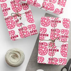 67 Valentines, 6 7 Meme Wrapping Paper, Six Seven Wrapping Paper, 67 Gift Wrap, Funny Wrap, Valentines Wrapping, Valentine's Day Gift Wrap