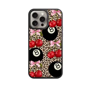 Phone Case, ball 8 cherries