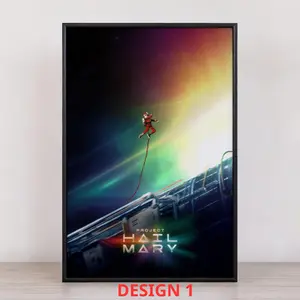 Project Hail Mary Movie Poster, High Quality Print, Wall Art, Room Decor (Unframed)