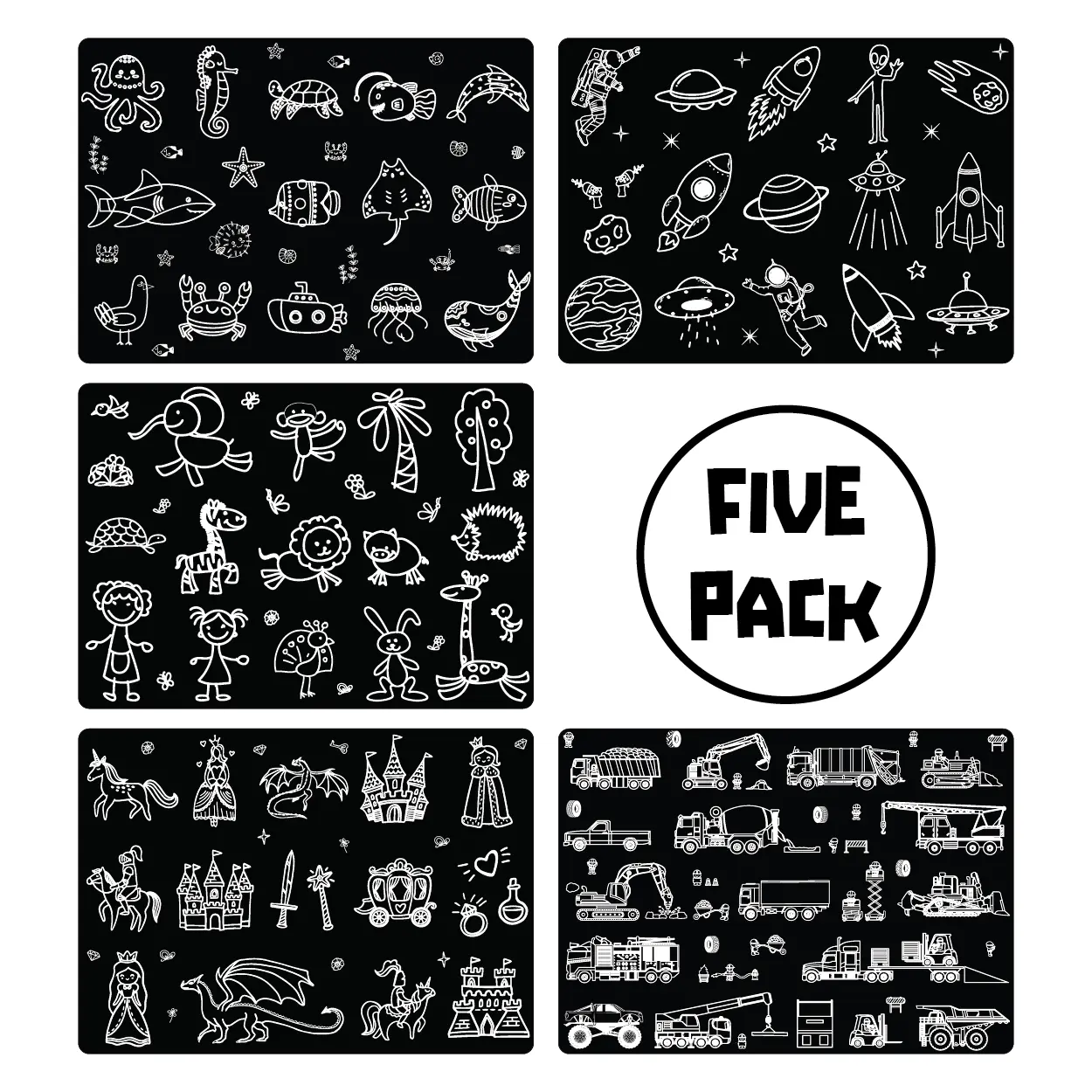 Stencil Five Pack Stencil Five Pack