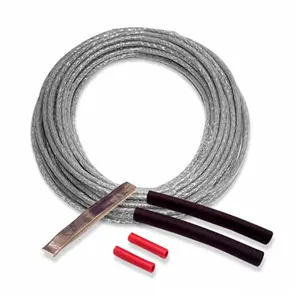 212 MAIN TempZone Use Twin Wire, 240V 17 AWG 1' Cold Lead Electrical Wire for Home Improvement