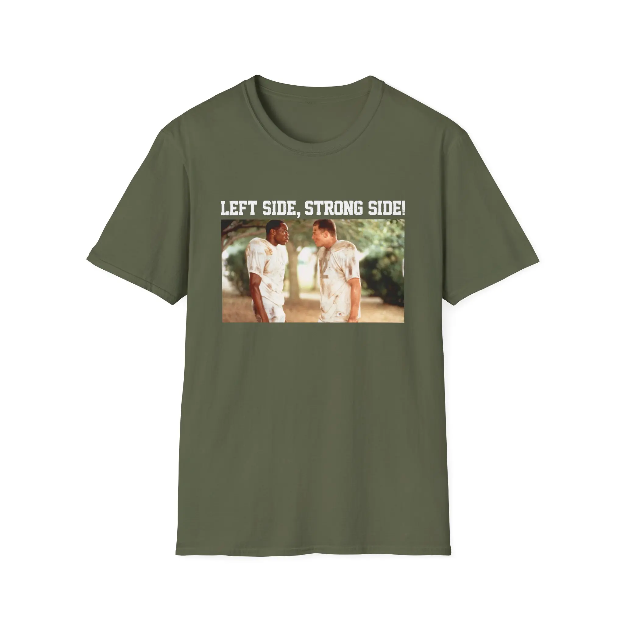 Left Side Strong Side Shirt – Remember the Titans Football Movie Tee
