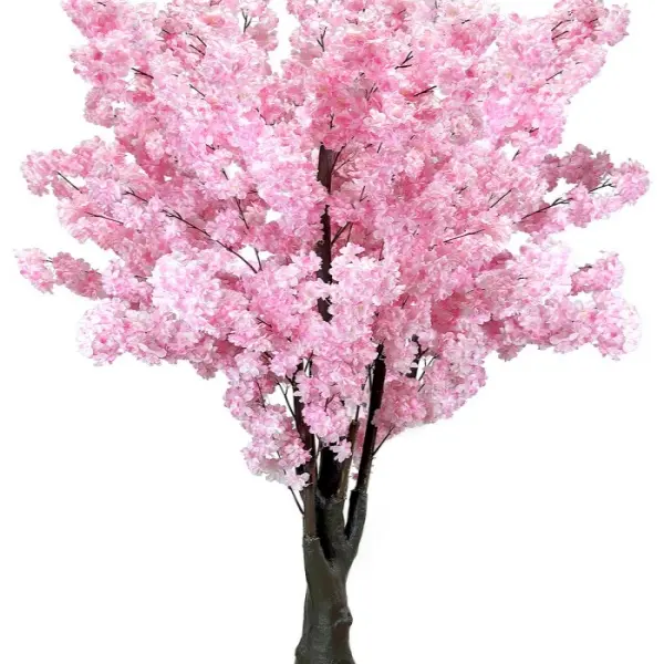 6.5FT Artificial Cherry Blossom Tree - Silk Flower Nature Decor for Wedding Home, Gift for Living Room Indoor Outdoor