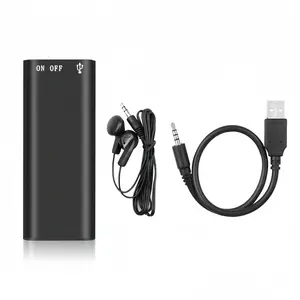 Name 8GB MP3 Player & Digital Voice Recorder WAV HD Recording up to 192kbps Portable Audio Recorder for Lectures Meetings Interviews with USB Cable & Earphones