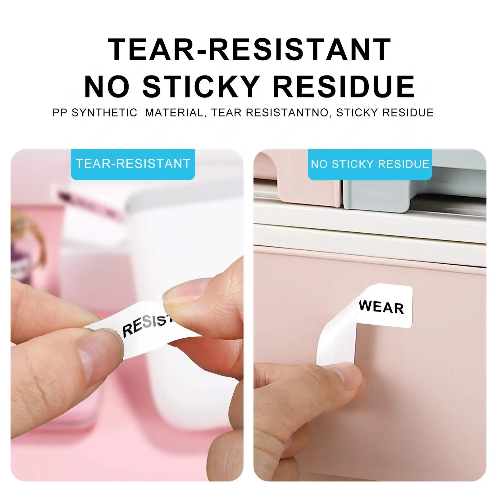 Marklife P15 Label Stickers Thermal Label Tape Paper For Mini Thermal Printer Self-adhesive Paper Roll For D30 P12 Q30 Printer