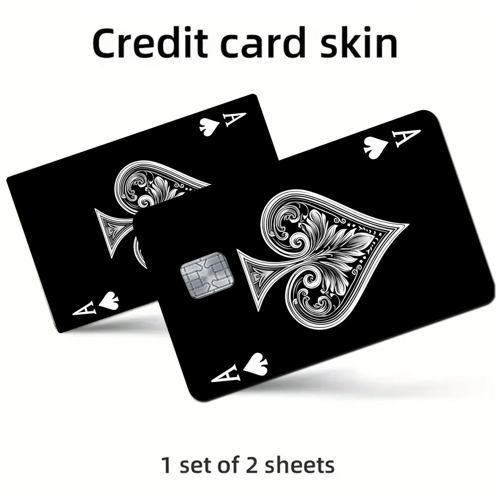 Credit Card Skin, Ultra-thin Waterproof Scratch Resistant Credit Card Skin, Durable Personalized Bank Card Skin Protector, Art Stickers, Customizable Stickers, Office Supplies, Funny Gift, Decoration Accessories, Sticker Decal, Includes Sticker