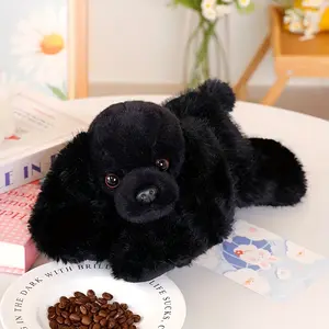 1PC Cute Realistic Lying Dog Plush Toy for Boys and Girls — Pet Dog Plush Animal Birthday/Holiday Gift