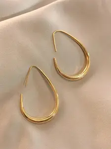 Simple Dangle Earrings, Elegant Hoop Earrings for Women, Fashion Ear Jewelry for Party, Daily Clothing Decor, Trendy All-match & Exquisite Jewelry for Gift, Circle Shape Earrings