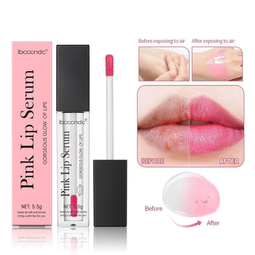 All-Day Hydra-Pink! Daily Lip Serum – Nourish, Protect & Restore Radiance. Click to Hydrate & Glow!