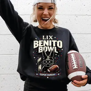 Benito Bowl Sweatshirt, Football Fan Hoodie, Team Benito 2026, American Football Sweater