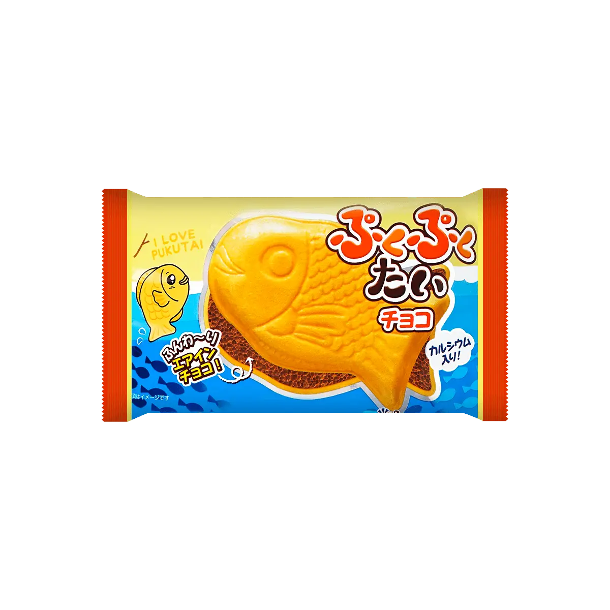 MEITO Puku Puku Taiyaki - Japanese Chocolate Dessert, 0.56oz
