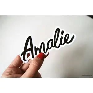 Waterproof Label - Name sticker - Basic Name Sticker - Vinyl Decal - Name Tag, Nametag - Teacher Gift, Nurse Gift, Kids Labels, Party Favors