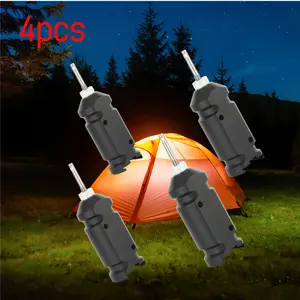 4 pcs Perimeter Trip Alarm  Bear Deterrent with Loud Audible Alarm, Mounting Hardware