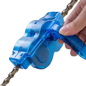 Professional Bike Chain Cleaner Kit with Eco-Friendly Formula Gear Cycle Degreaser for Efficient Cleaning Rust Prevention Lubrication Works with Chain Cleaning Machines Portable Design Multi-Functional Brush Heads Essential Bicycle Maintenance Tool