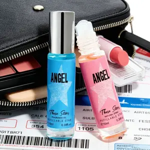 Refillable Rollerball Perfume Angel, Natural Long Lasting Fragrance Oil, 10ML Portable Spray for Outdoor & Daily Wear