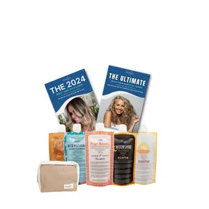 Ecoslay Wavy Essentials Sample Set – Wash Day Kit for Wavy Hair Types with Curl Care Must-Haves Conditioner Haircare