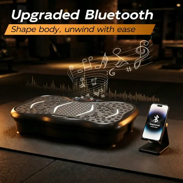 HopHorse High-Power Vibration Plate Exercise Machine Oscillating plate 330 lbs Weight Capacity Bluetooth Remote Control 3-in-1 Indoor Home Gym Fitness Equipment with 2 Resistance Bands Workout Station Whole Body Workout - TikTok Shop HopHorse High-Power Vibration Plate Exercise Machine Oscillating plate 330 lbs Weight Capacity Bluetooth Remote Control 3-in-1 Indoor Home Gym Fitness Equipment with 2 Resistance Bands Workout Station Whole Body Workout - TikTok Shop