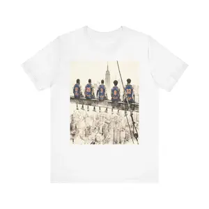 Vintage Skyline NY Knicks Inspired T-Shirt NY Basketball