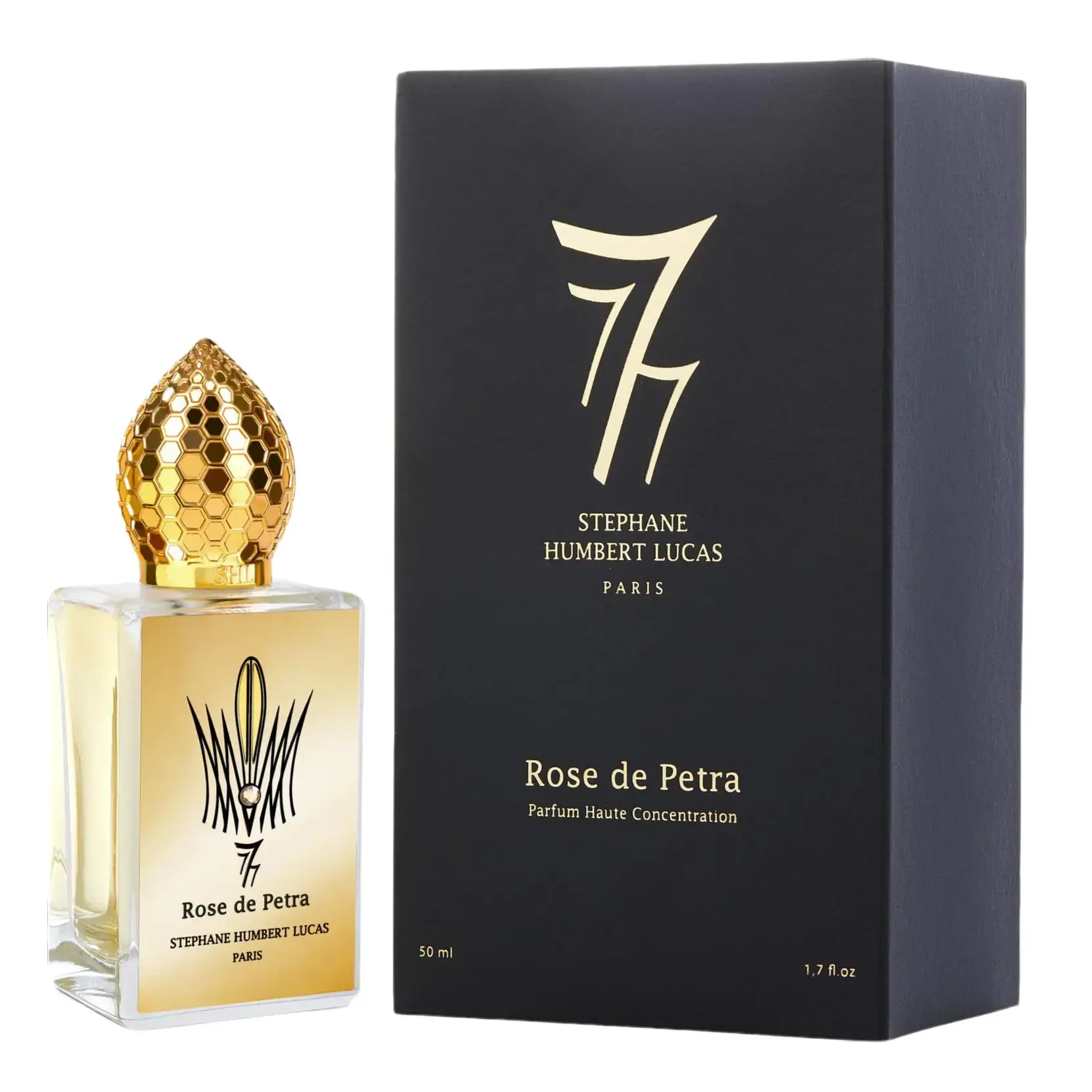 Stephane Humbert Lucas 777 Rose De Petra for Unisex Eau de Parfum Spray, 1.7 Ounce