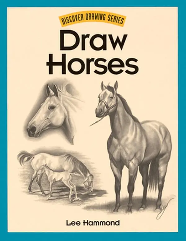 USED Book - Draw Horses (Discover Drawing) by Lee Hammond (Paperback) - english