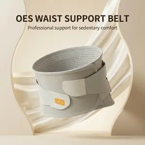 OES Adjustable Lumbar Support Belt for Lower Back Pain Relief, Breathable Waist Trainer Belt for Men & Women, Herniated Disc, Sciatica, Heavy Lifting & Daily Work