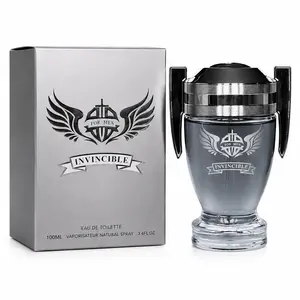 Invincible Cologne for Men – Eau de Parfum Spray 3.4 oz (100 ml) Long Lasting Fresh Masculine Fragrance, Everyday Men's Cologne for Work, Casual & Evening Wear