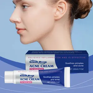 South Moon Herbal Acne Relief Cream Gentle Treatment Balance Skin Oil And Improve Acne Moisturizer