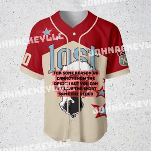 Lost Americana Baseball Jersey Style Shirt, Special Gift For Music Fan