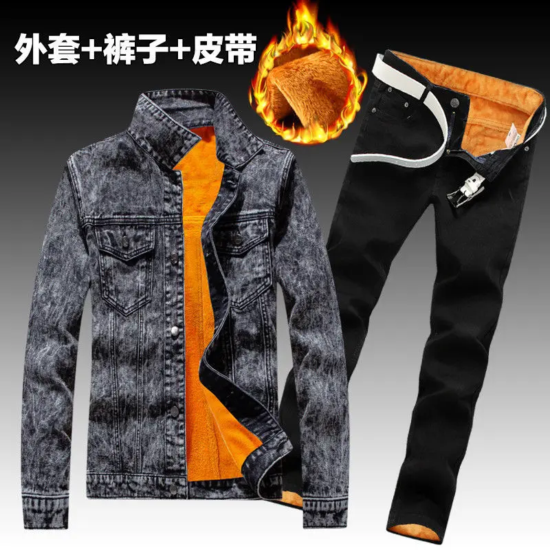 Velvet double button snowflake/pure blac