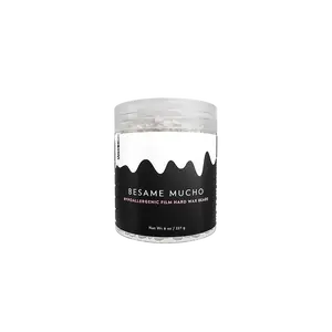 Besame Mucho Clear Hypoallergenic Vegan  Film Hard Wax Beads - 8 OZ