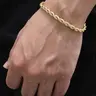 Men's Fashionable Cuban Chain Bracelet, Fashion Bracelets, Fashion Jewelry for Party, Daily Clothing Decor, Trendy All-match & Exquisite Jewelry for Birthday Gift